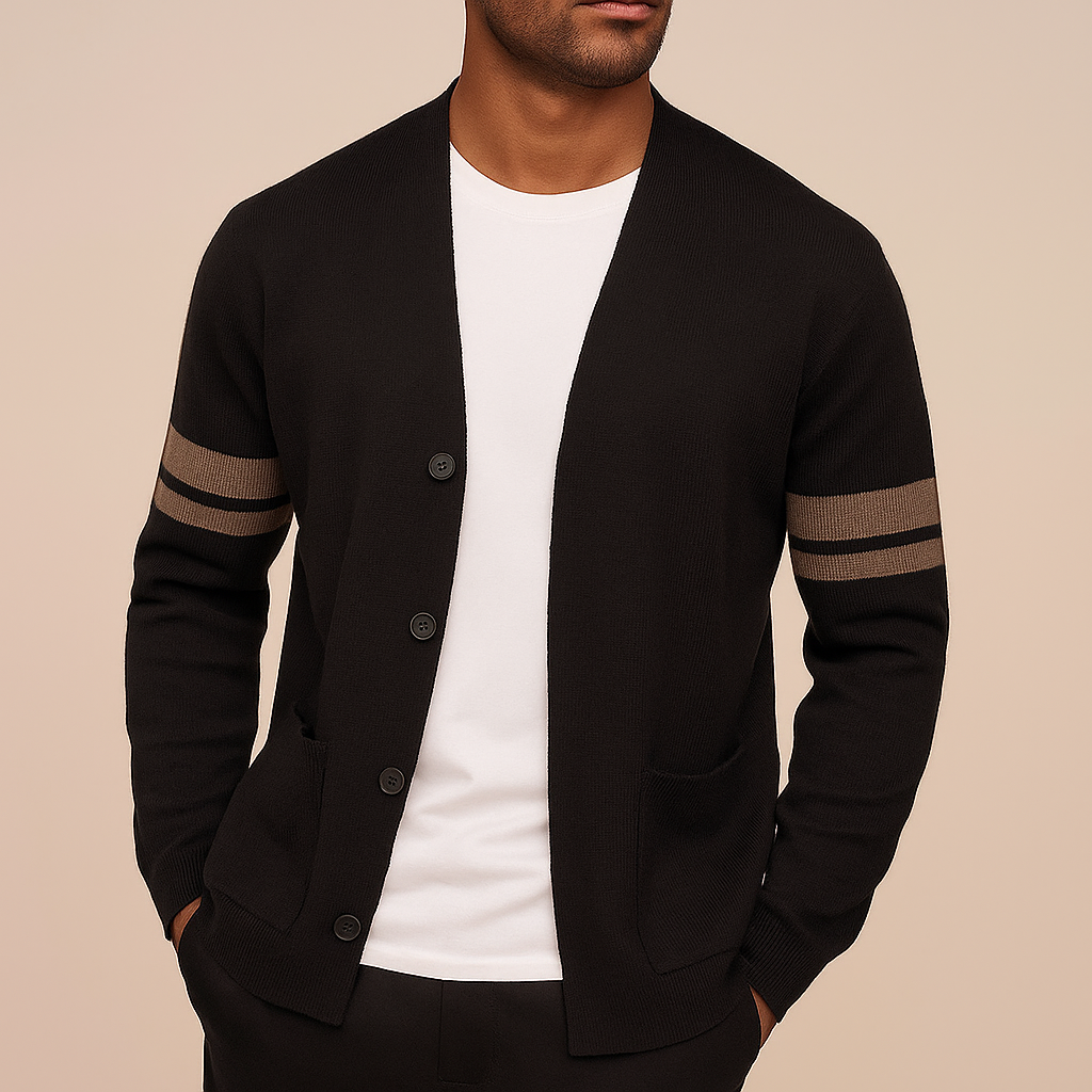 Finn Fine-Knit Cardigan