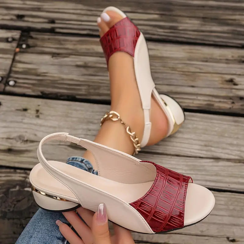 Dalton Cushioned Leather Sandals