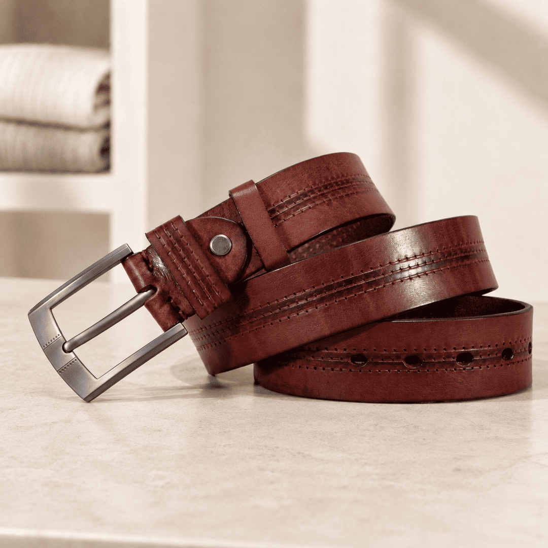 Rowan Full-Grain Leather Belt