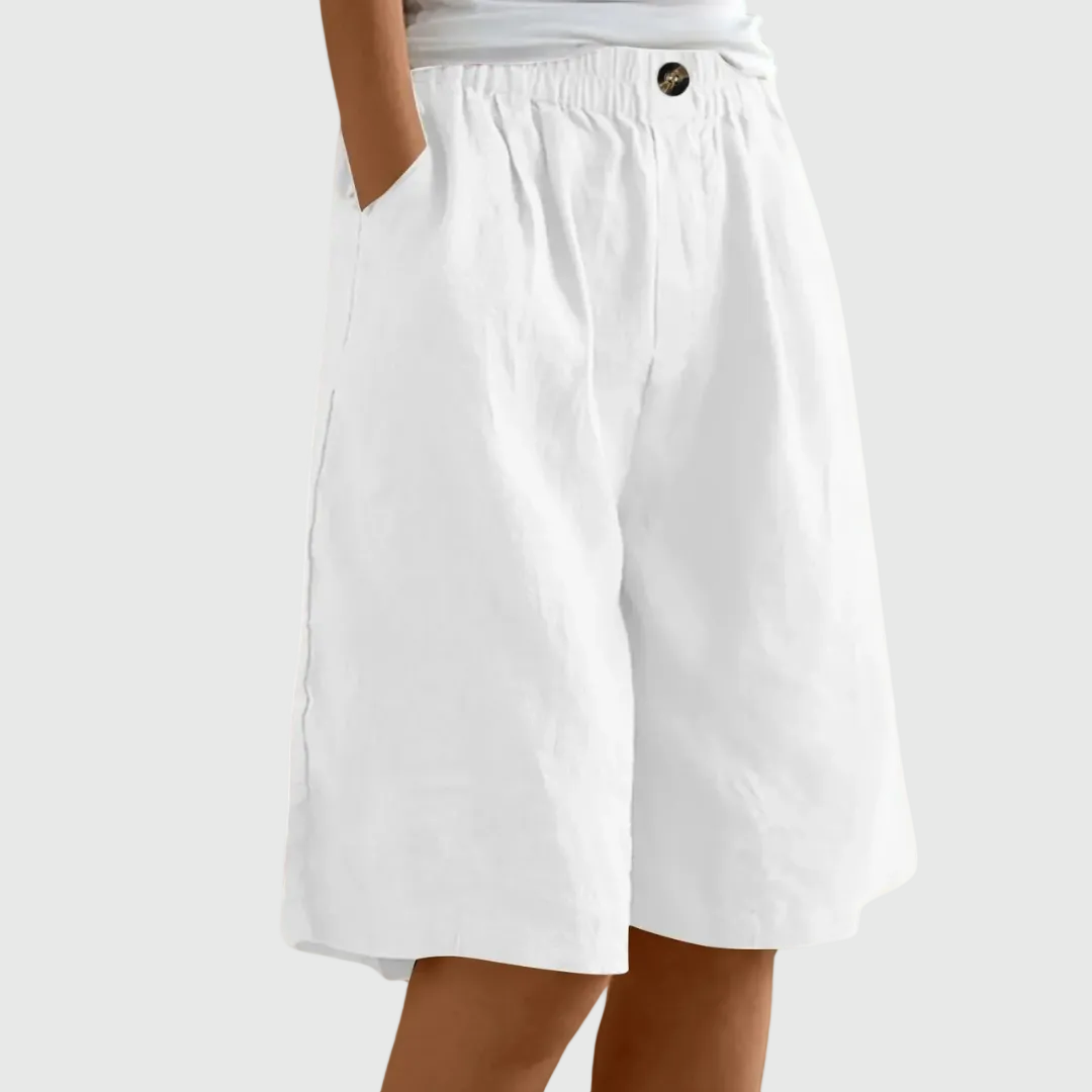 Ella™ | Relaxed Elastic Waist Shorts