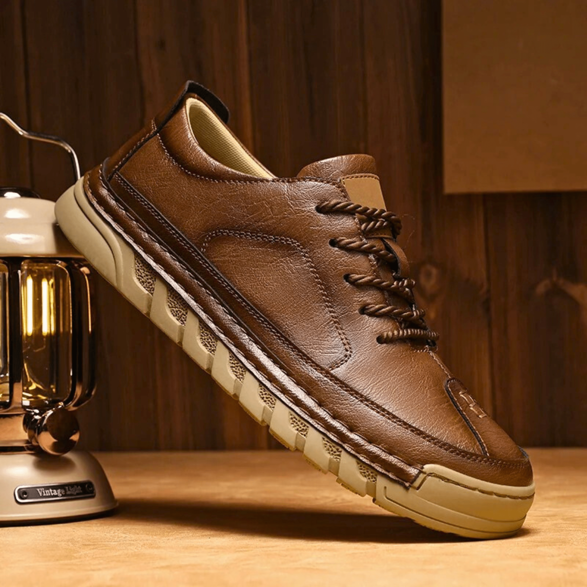 Easton Leather Trainer