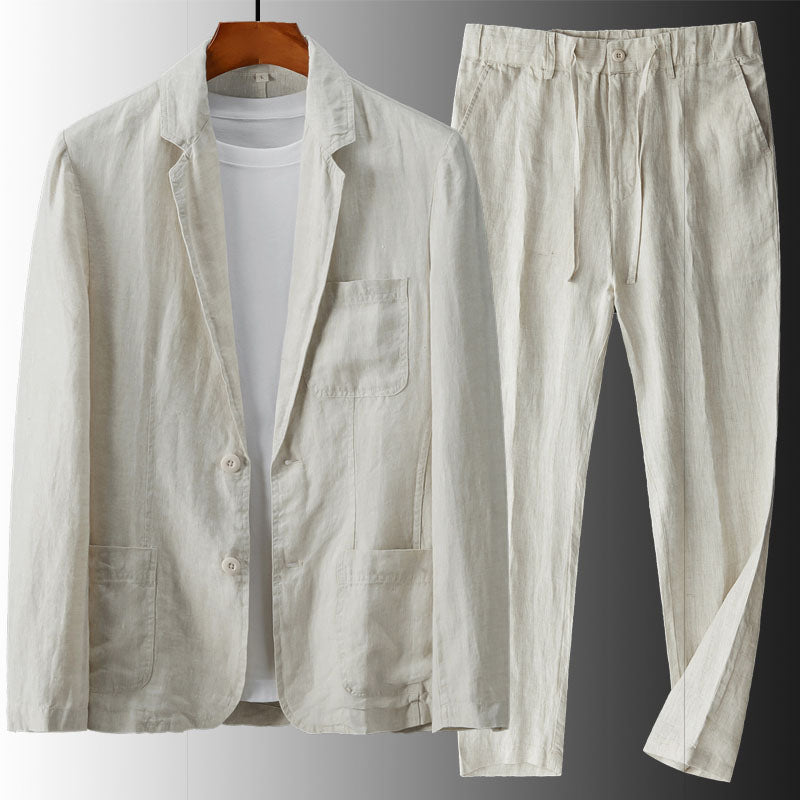 Prescott Linen Suit Set