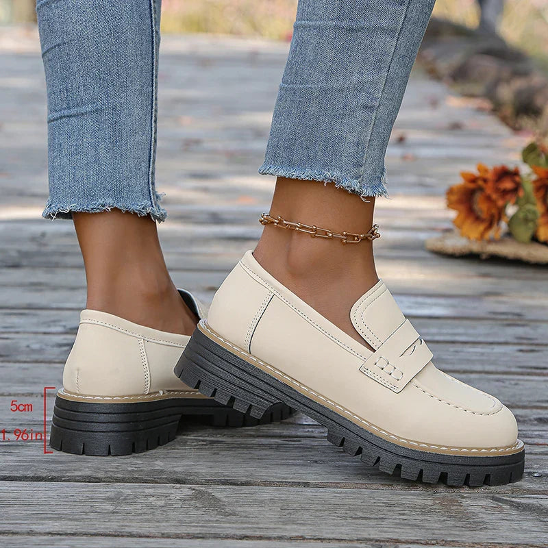 Bromley Suede Platform Loafers