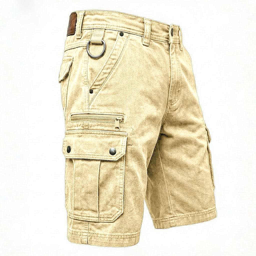 Carter™ | Functional Denim Cargo Shorts
