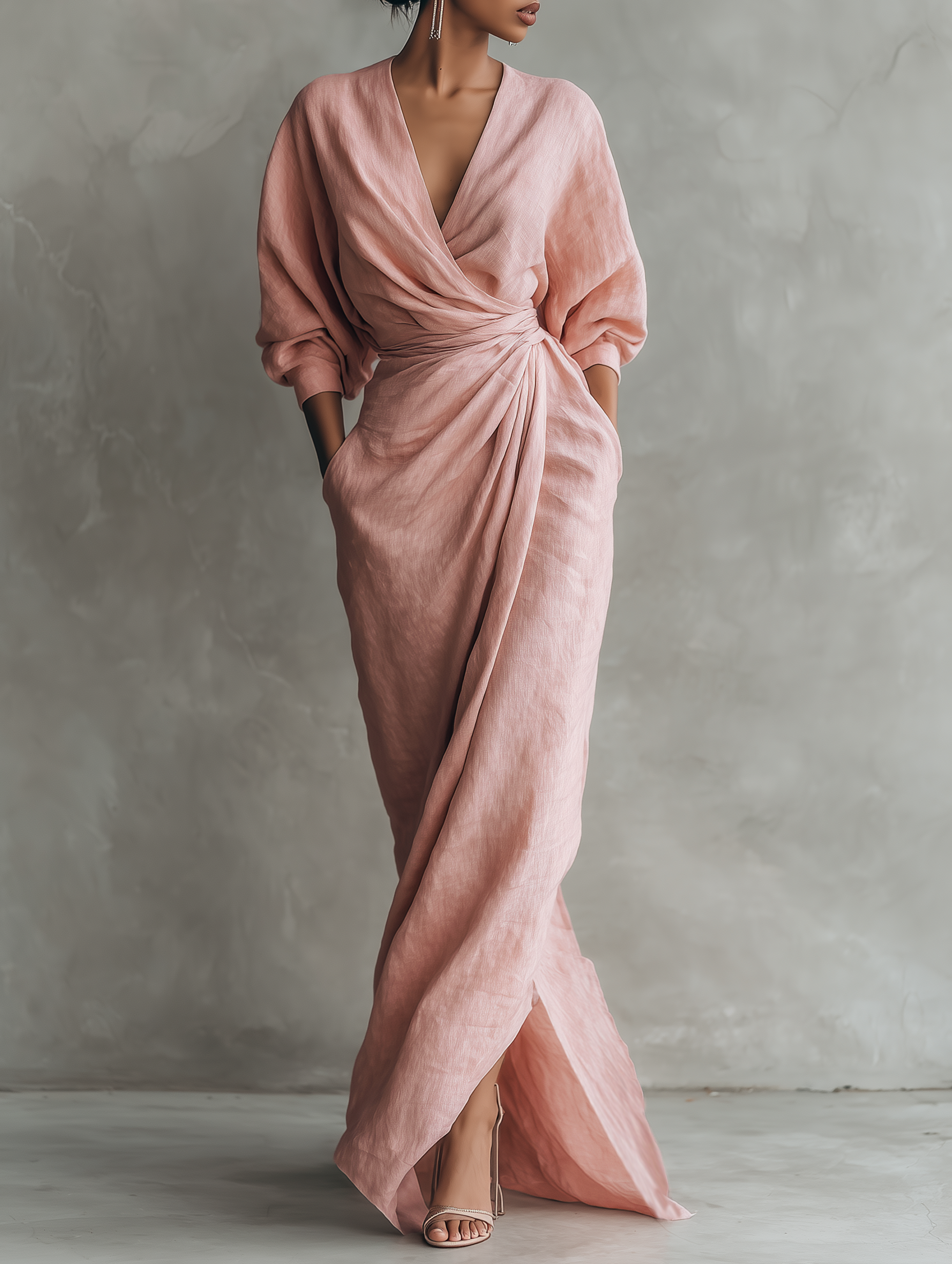 Hugo Linen Maxi Dress