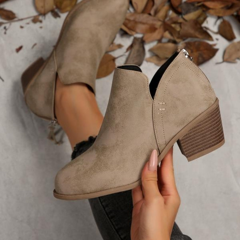 Roselyn Heeled Ankle Boots