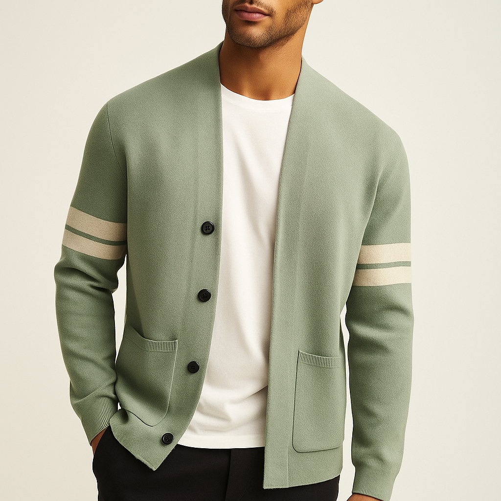 Finn Fine-Knit Cardigan