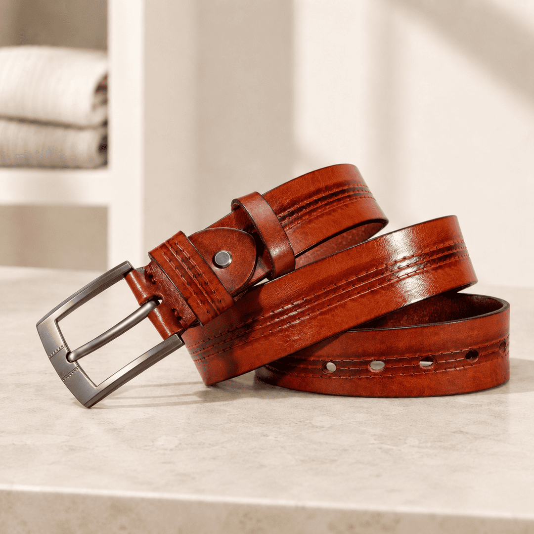 Rowan Full-Grain Leather Belt