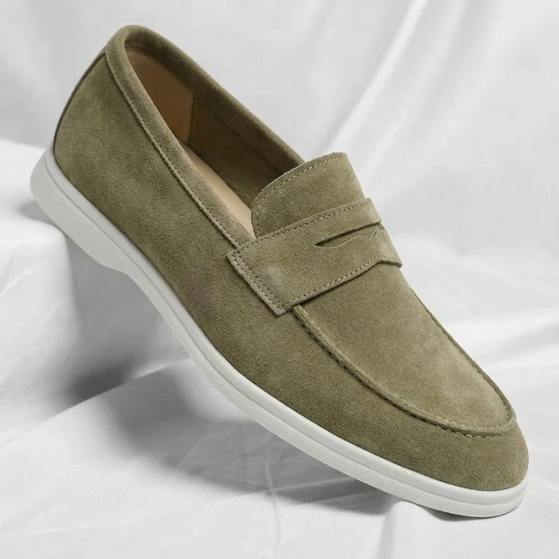 Bancroft Suede Penny Loafers