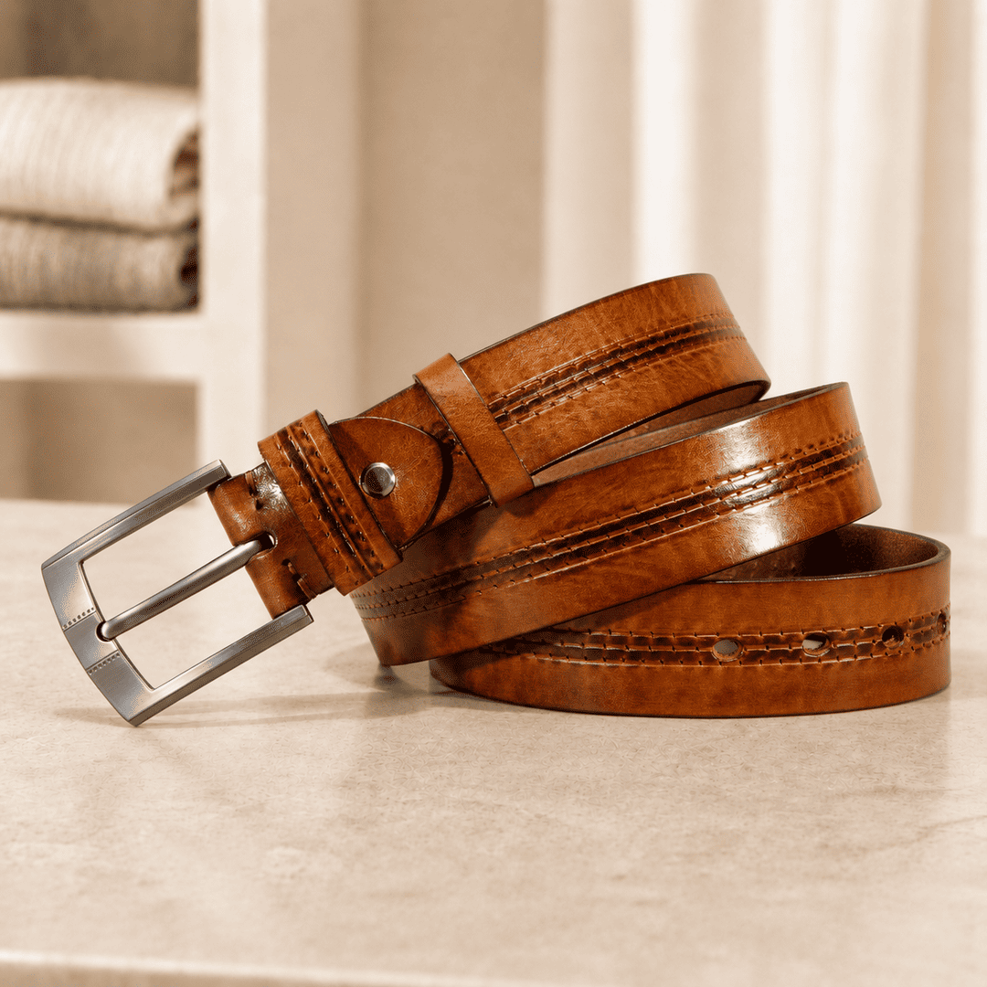 Rowan Full-Grain Leather Belt