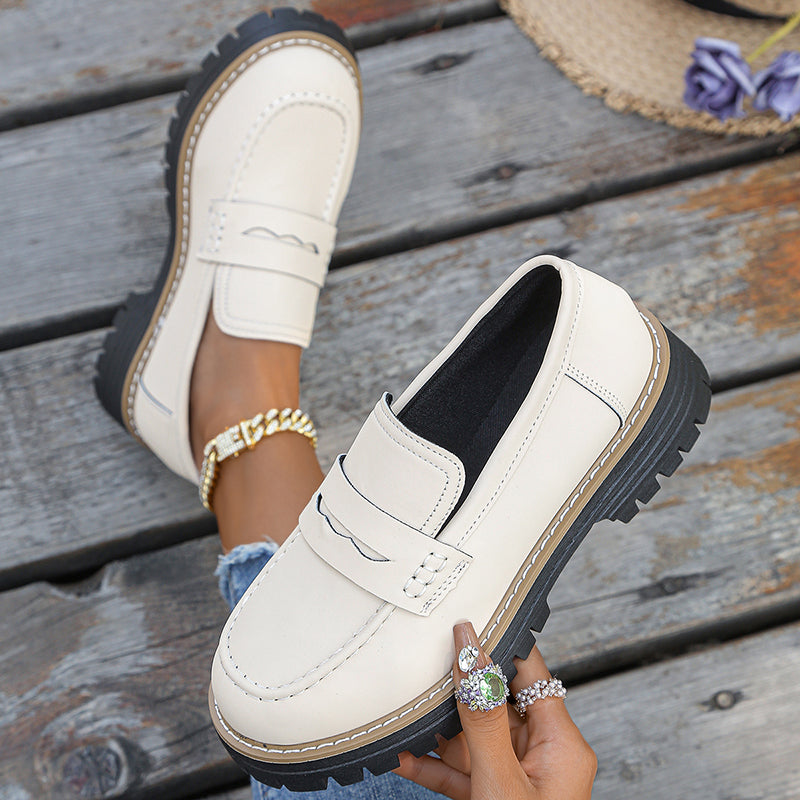 Bromley Suede Platform Loafers