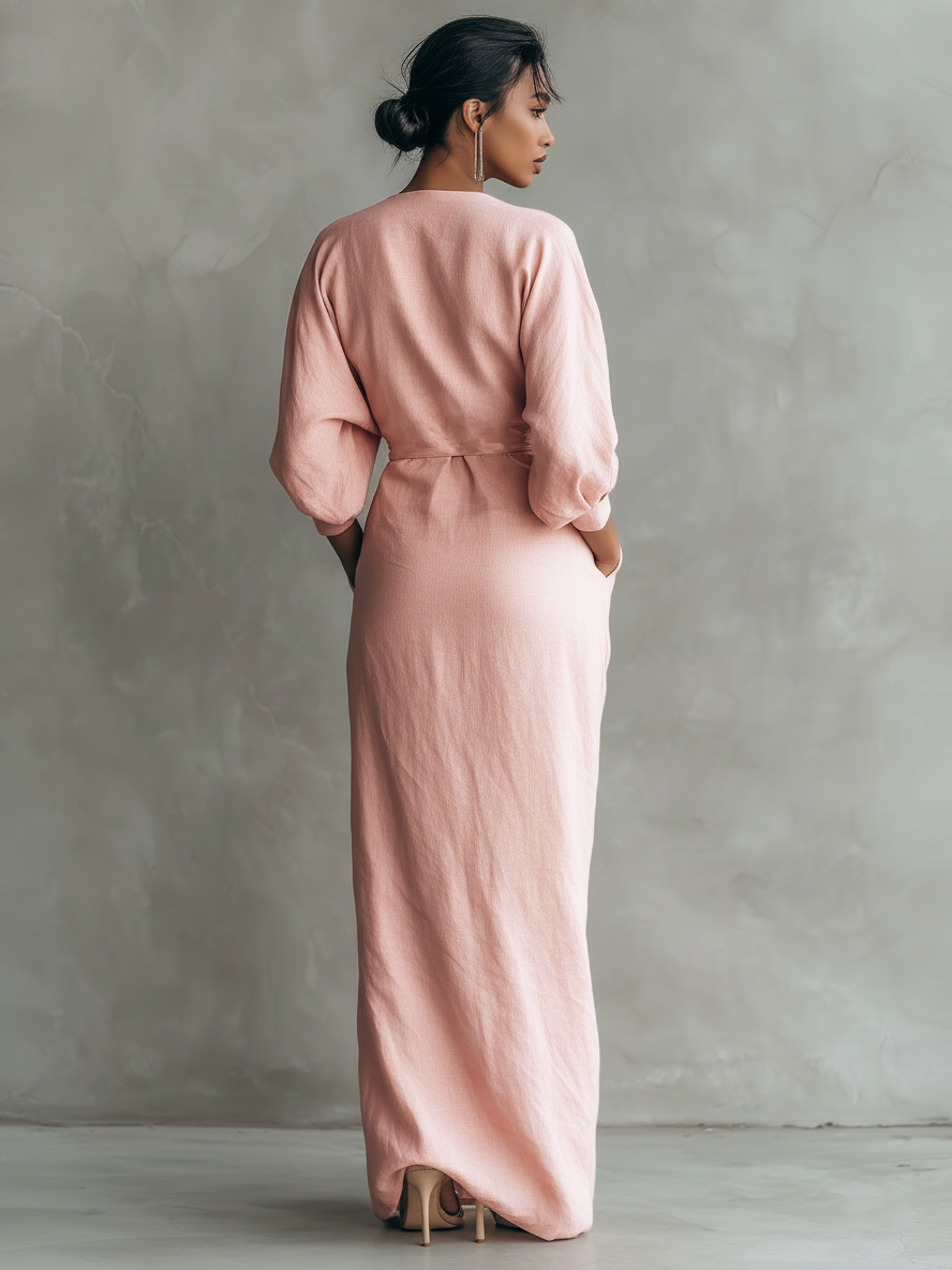 Hugo Linen Maxi Dress