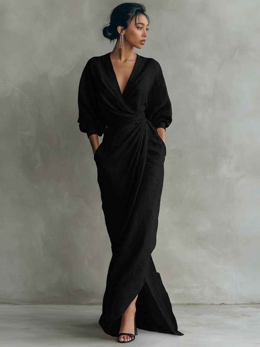Hugo Linen Maxi Dress