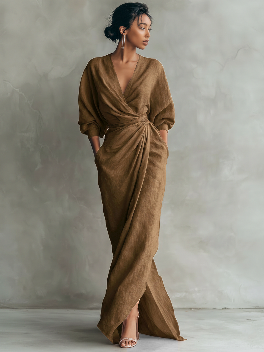Hugo Linen Maxi Dress