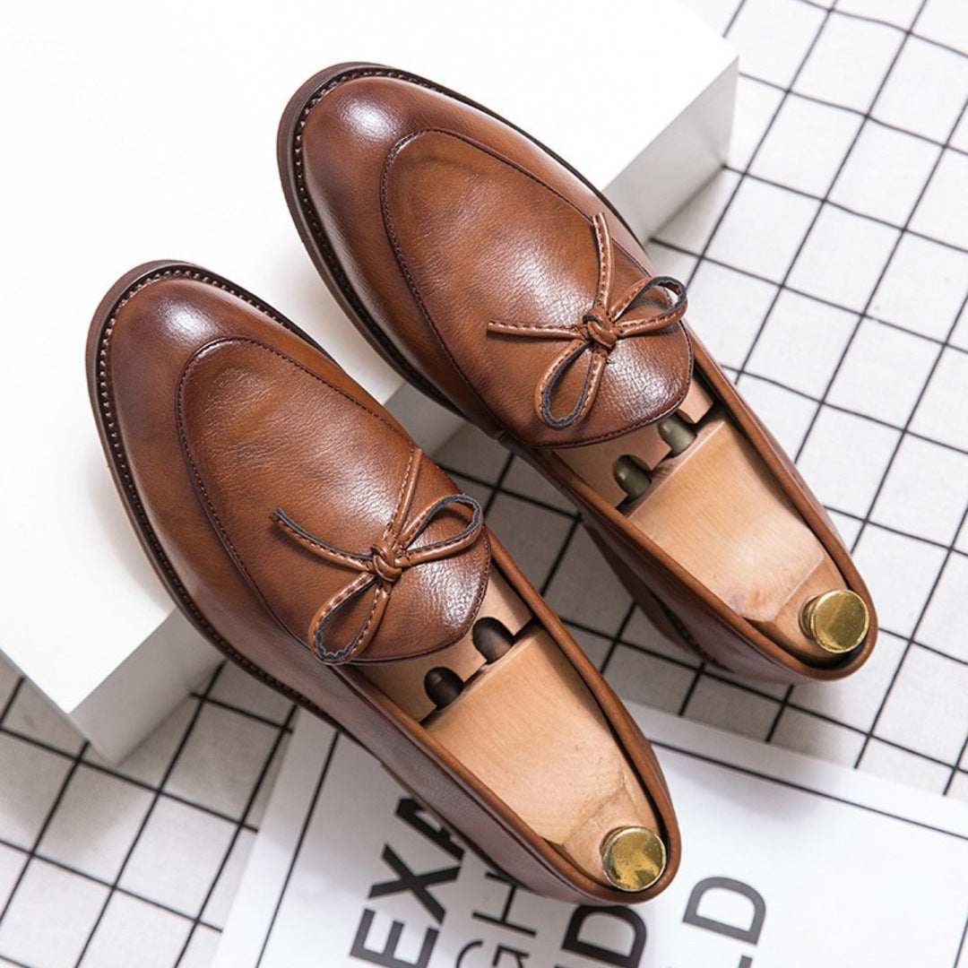 ARMAND LEATHER LOAFERS
