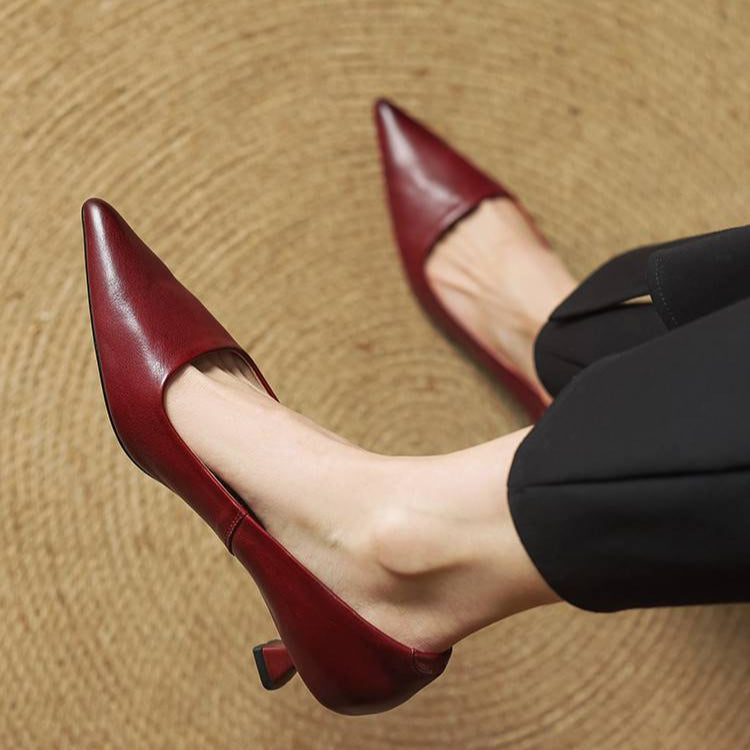 Hartley Leather Heels