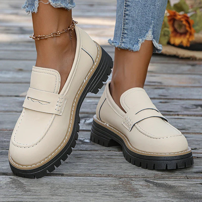 Bromley Suede Platform Loafers