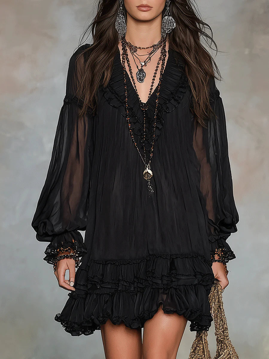 Elodie Flowing Mini Dress