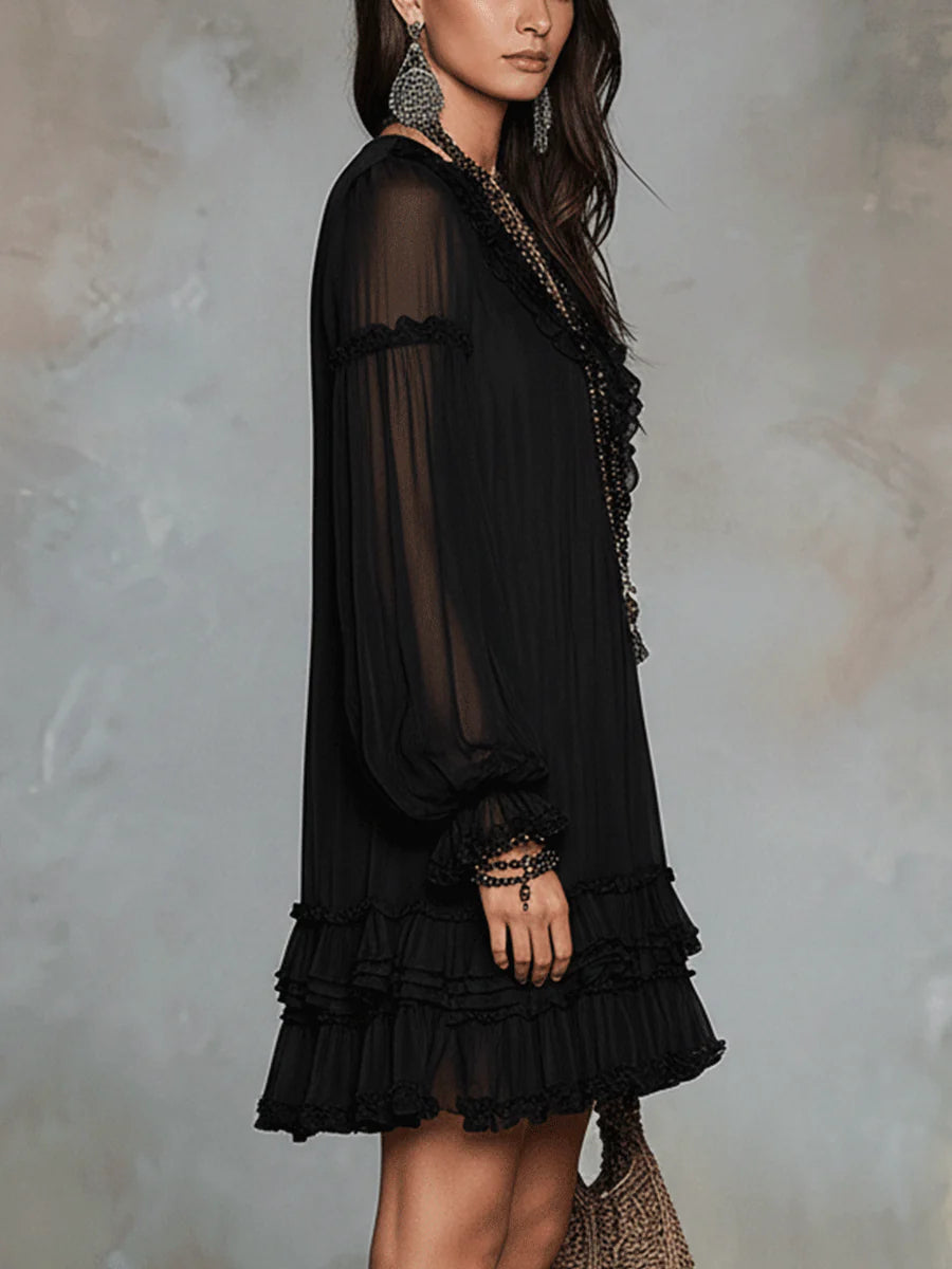 Elodie Flowing Mini Dress