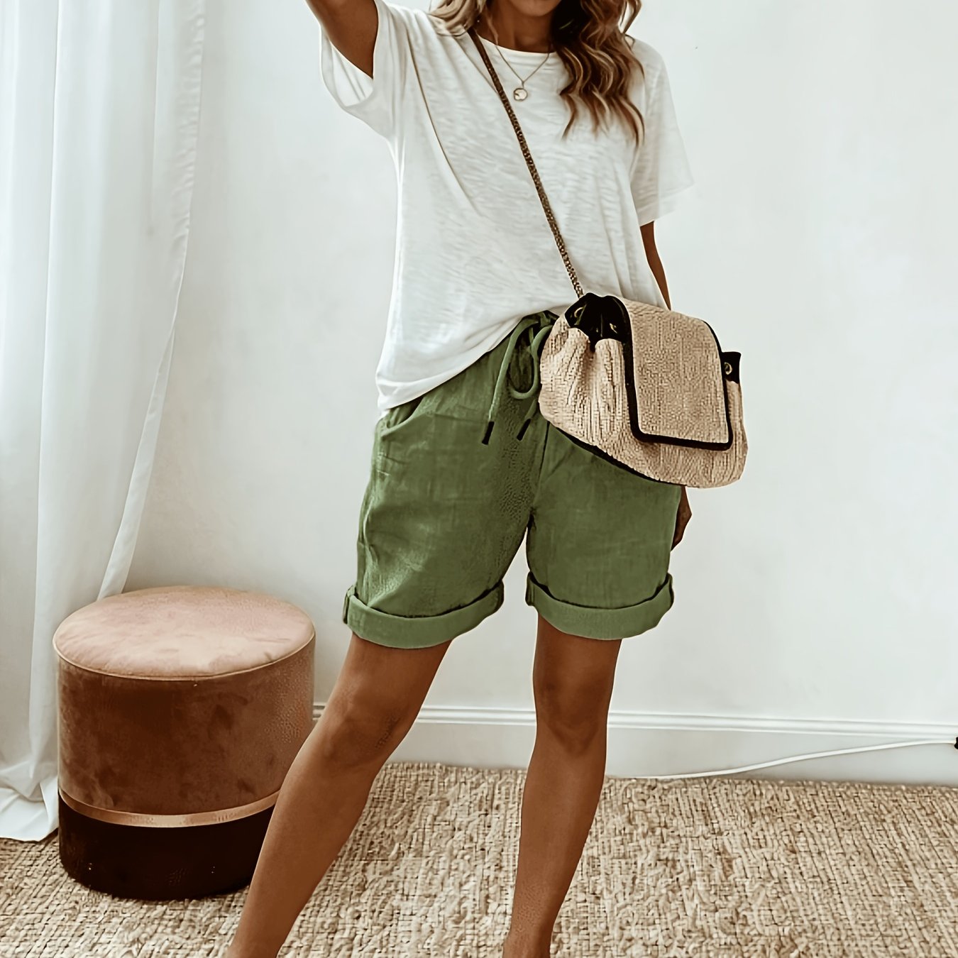 Chloe™ | Relaxed Drawstring Summer Shorts