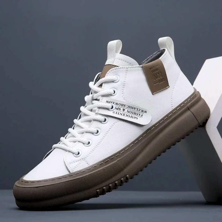 SINCLAIR LEATHER TRAINERS