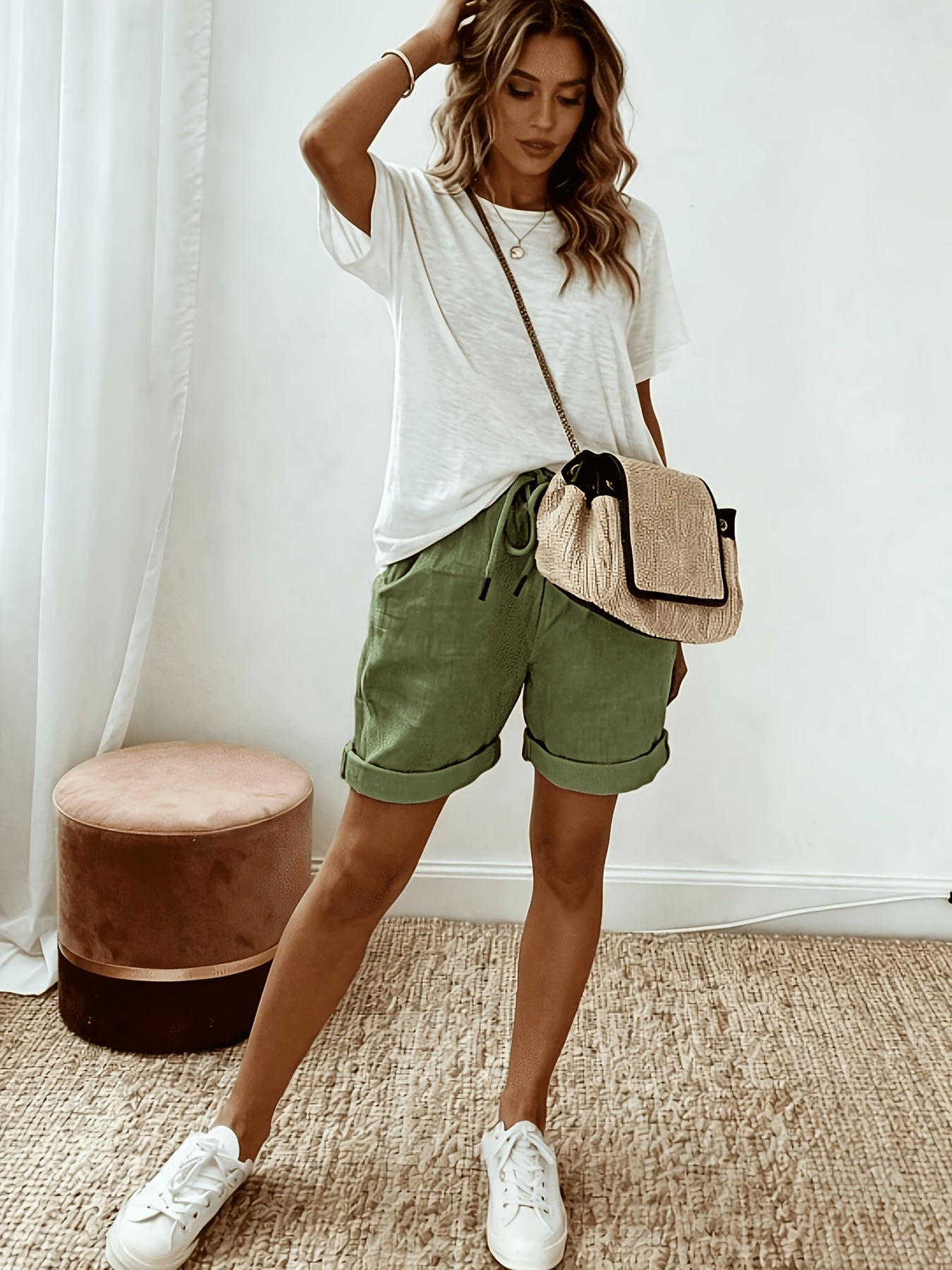 Chloe™ | Relaxed Drawstring Summer Shorts