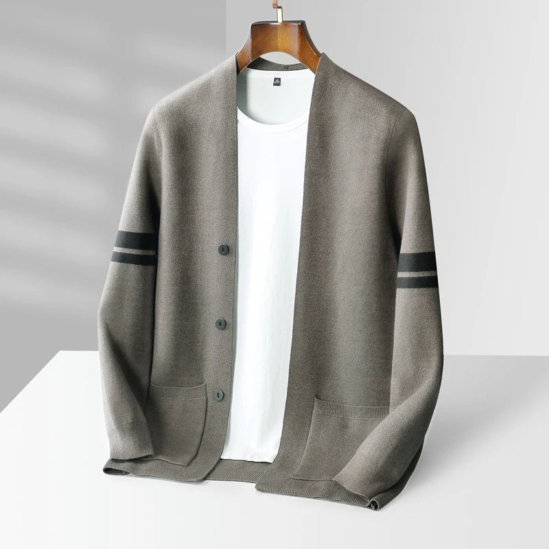 Finn Fine-Knit Cardigan