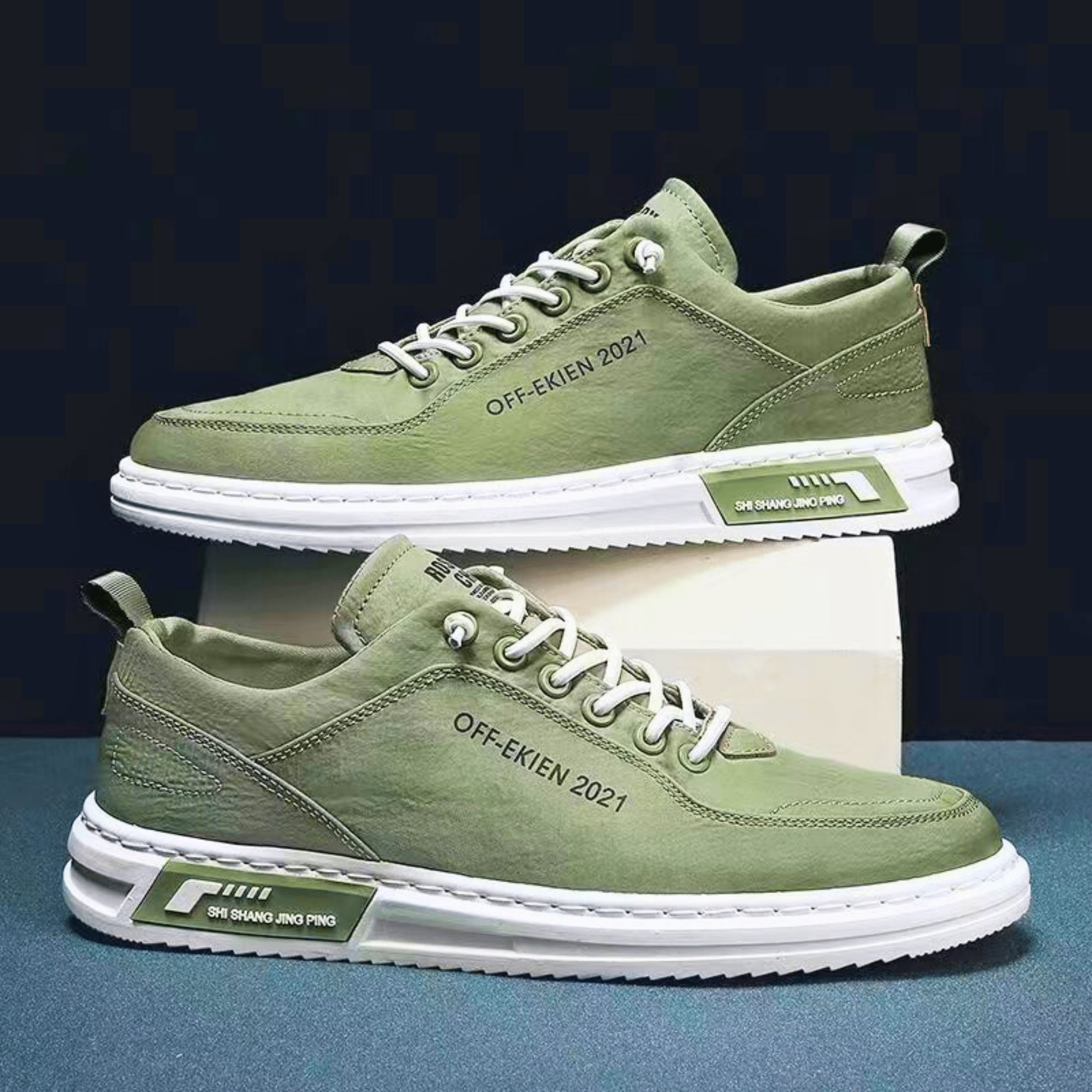 Bancroft Premium Leather Trainers